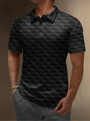 Moisture-wicking Golf Polo 3D Geometry