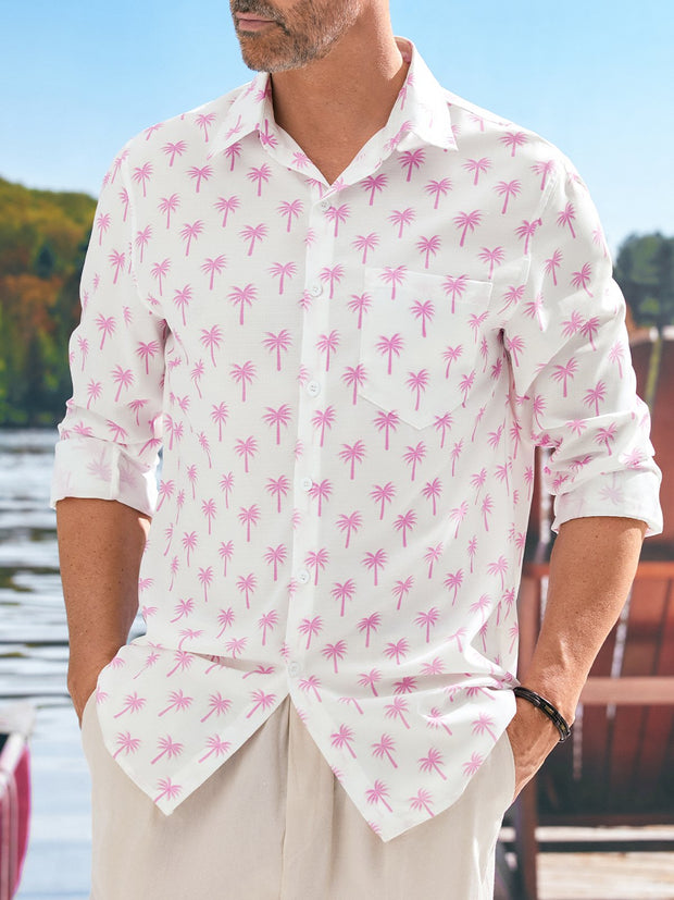 Coconut Tree Long Sleeve Shirt