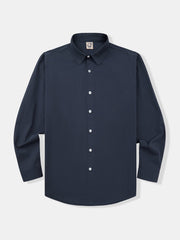 Plain Cotton Long Sleeve Casual Shirt